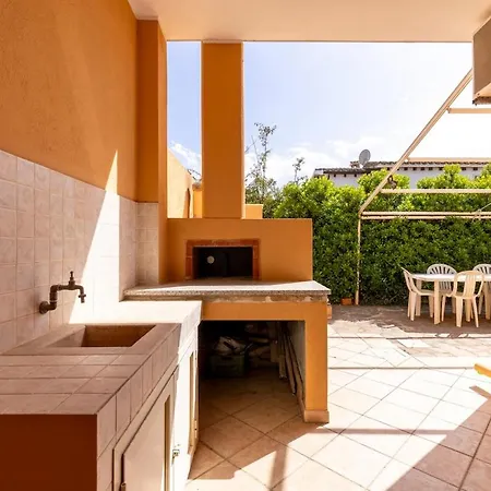 Apartman Villasimius Paradise- Bbq- 2 Min A Piedi Dal Mare Campu Longu